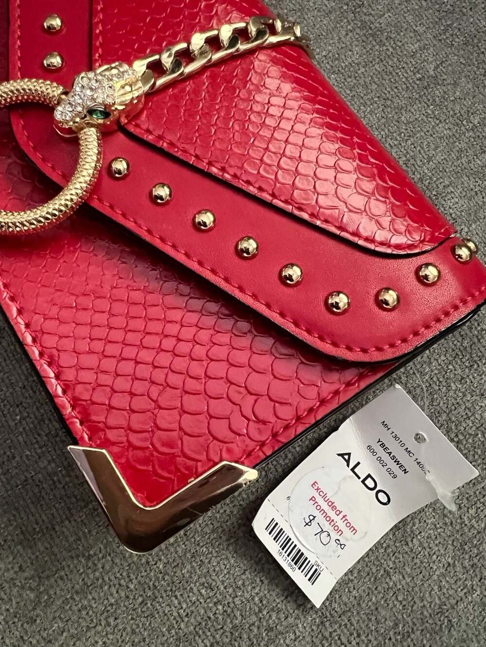 Aldo Red and Glid Crossbody - Picture 3 of 8